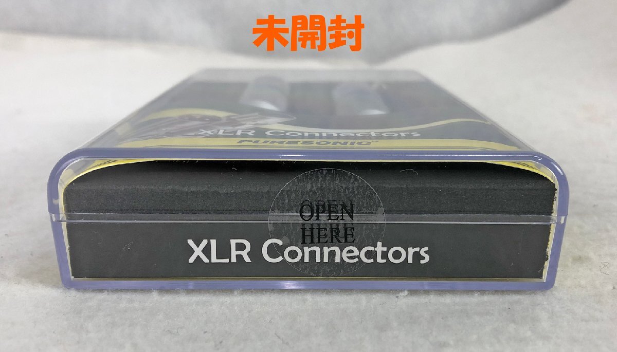 ☆未使用品☆【未開封】XLRコネクター XLR-3M+3F-R-G PURESONIC_画像3