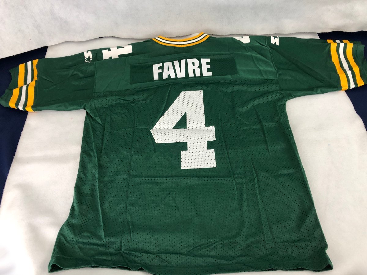 ★中古品★ユニフォームTシャツ NFL グリーンベイ・パッカーズ ブレット・ファーヴ XLサイズ STARTER_画像5