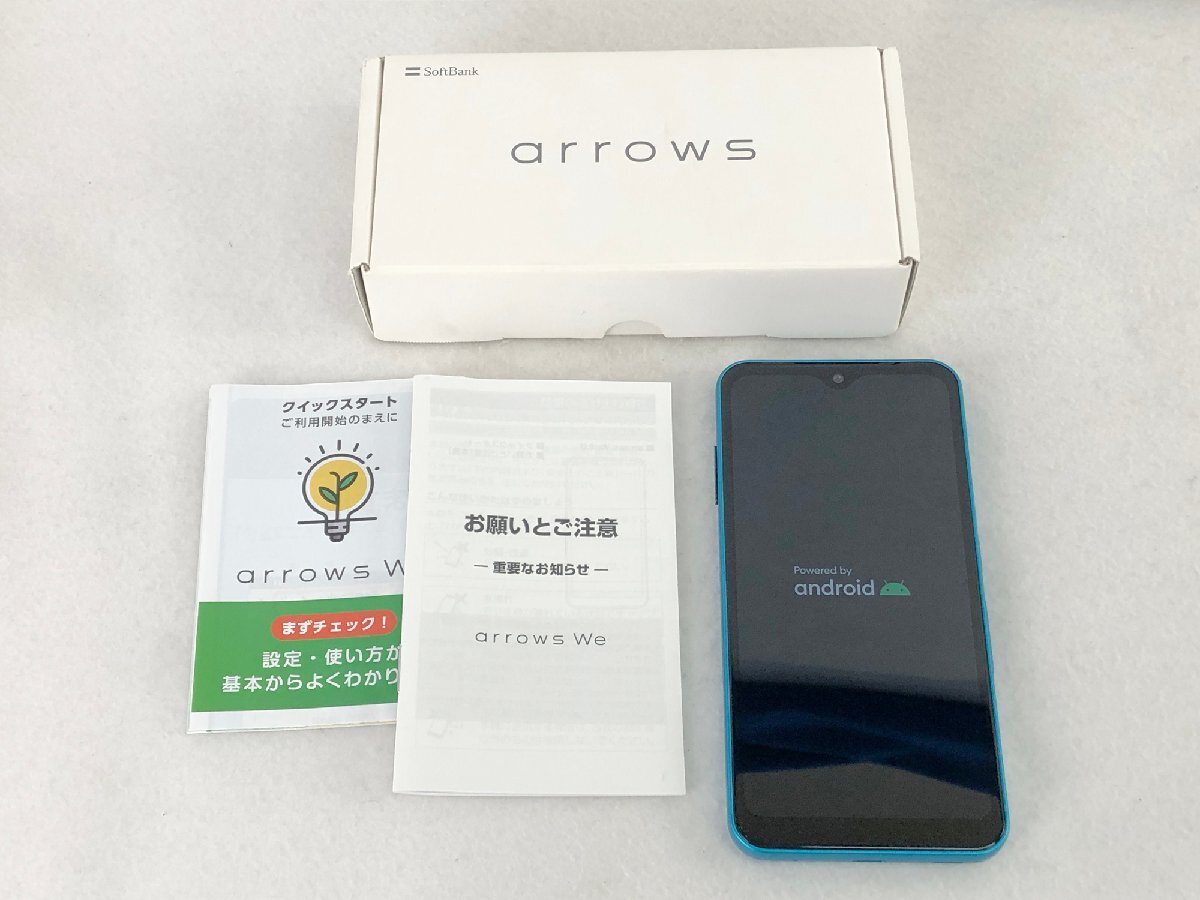 ★中古品★スマートフォン arrows WE FUJITSU softbankの画像1