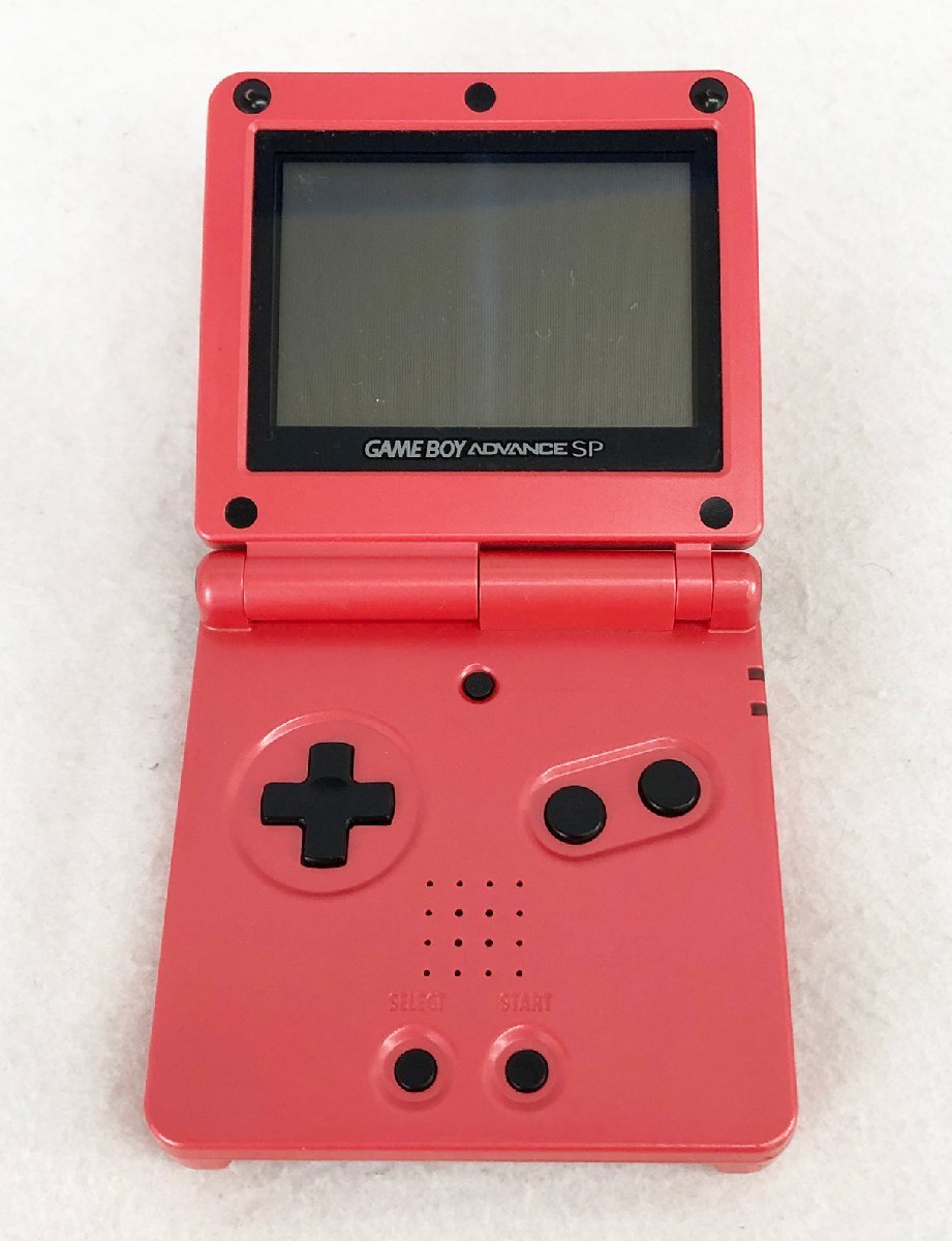 ★ジャンク品★ゲーム機 ゲームボーイアドバンスSP AGS-001 シャア専用カラー Nintendo