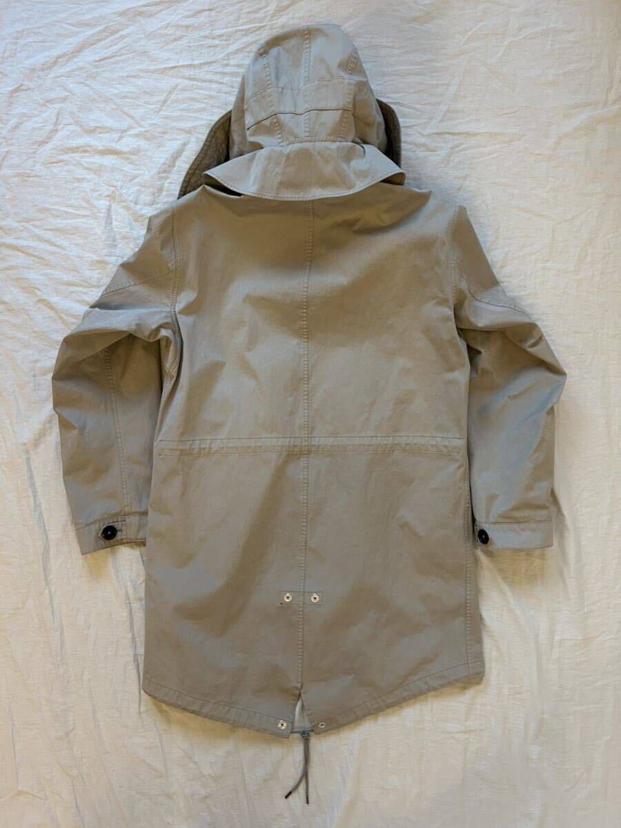 Ten C◆Parka◆OJJ -Garment Dyed 12oz-◆Size 48◆未使用品◆定価23万円◆Pale Taupe◆イタリア製◆テンシー◆モッズコート◆ミリタリー