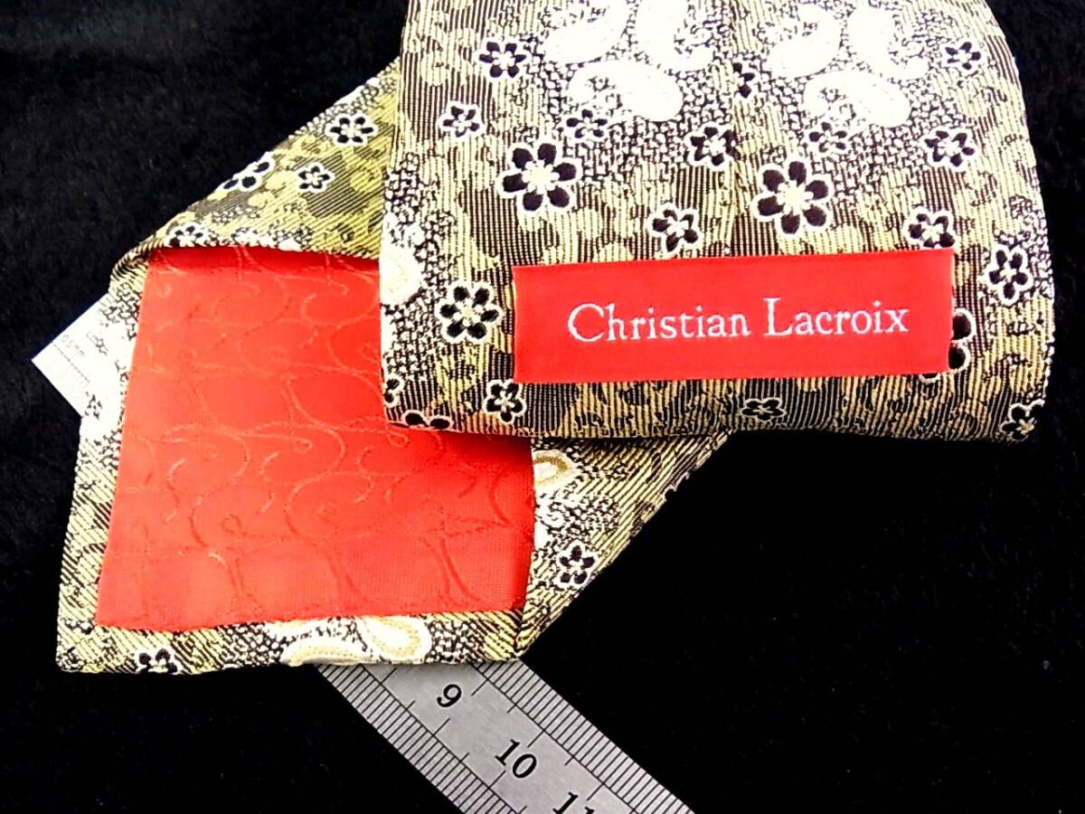 *:.*:[ новый товар N]8749 Christian Lacroix [ цветочный принт ] галстук 