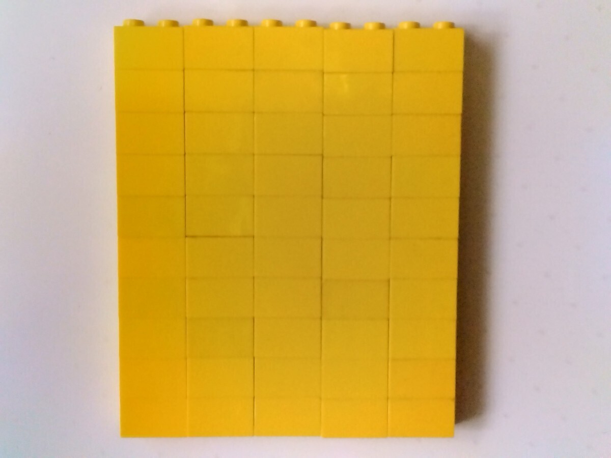 LEGO レゴ 基本ブロック　黄色　イエロー　1×2　50個セット_画像3