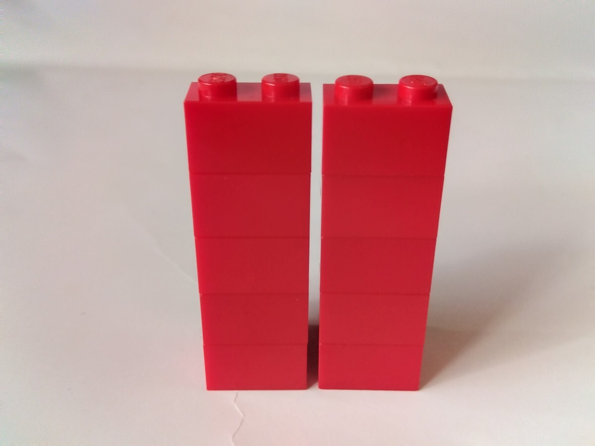 LEGO レゴ スロープ　傾斜　2×2 　10個セット　赤　レッド　パーツ_画像3