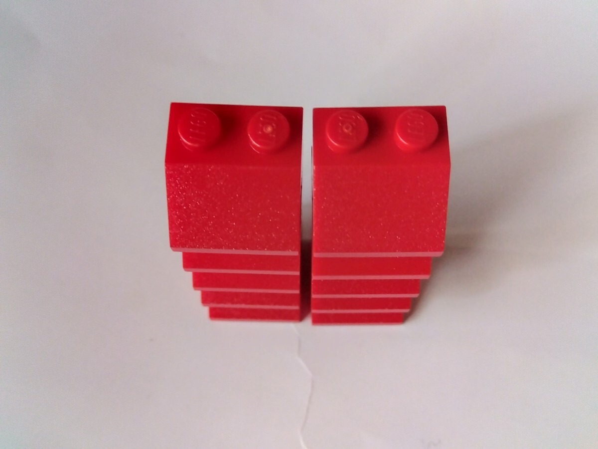 LEGO レゴ スロープ　傾斜　2×2 　10個セット　赤　レッド　パーツ_画像5