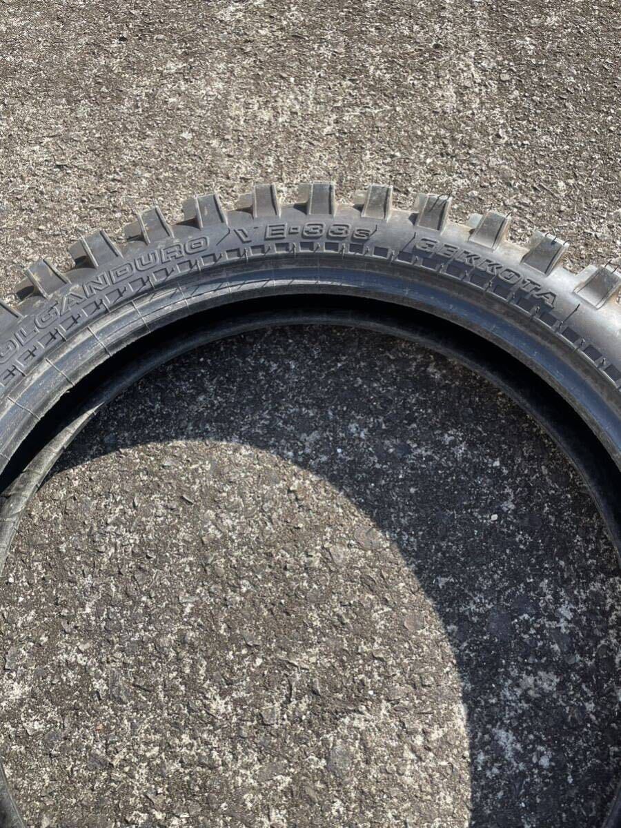 IRC VE33s GEKKOTA 110/100-18 VE-35F 80-100-21 前後セットの画像2