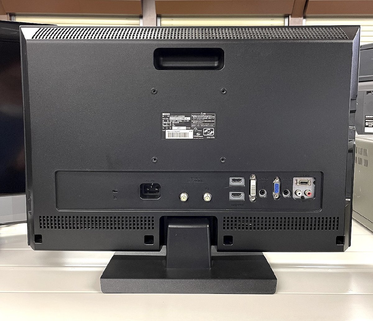 動作品 IO DATA LCD-DTV223XBE 11年製 地上・BSデジタルチューナー搭載 フルHD 21.5型ワイド 液晶ディスプレイ ノングレア アイオーデータの画像3