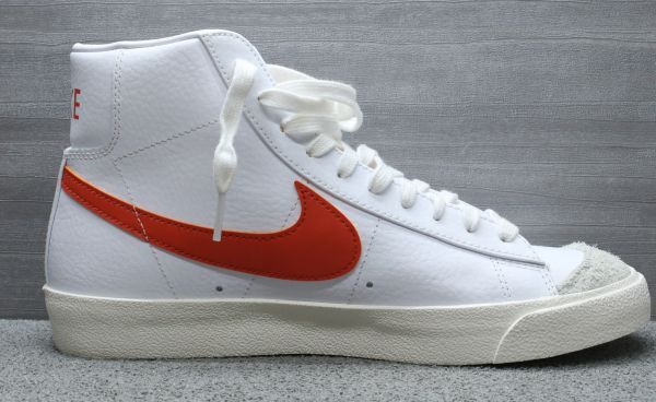 未使用 ナイキ ブレーザー ハイカット ミッド77 27cm ホワイト オレンジ メンズ Nike BLAZER MID 77_画像5