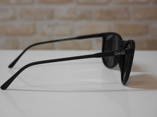 【新品】DANG SHADES FENTON サングラス 偏光レンズ Black Soft/Chrome Mirror Polarized 正規品 vidg00293_画像3