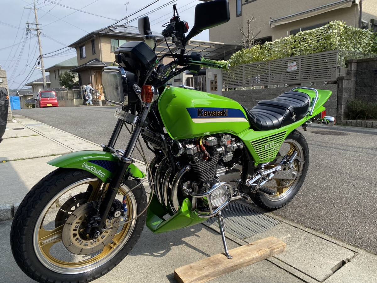  Kawasaki GPZ400F2 Z400GP Z400FX Zephyr old car CBX CB GSX