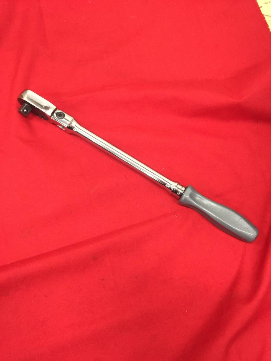 【中古品】■レターパック発送■Snap-on 3/8dr ロングフレックスラチェット FHLFD80A /ITT6593EG9N6