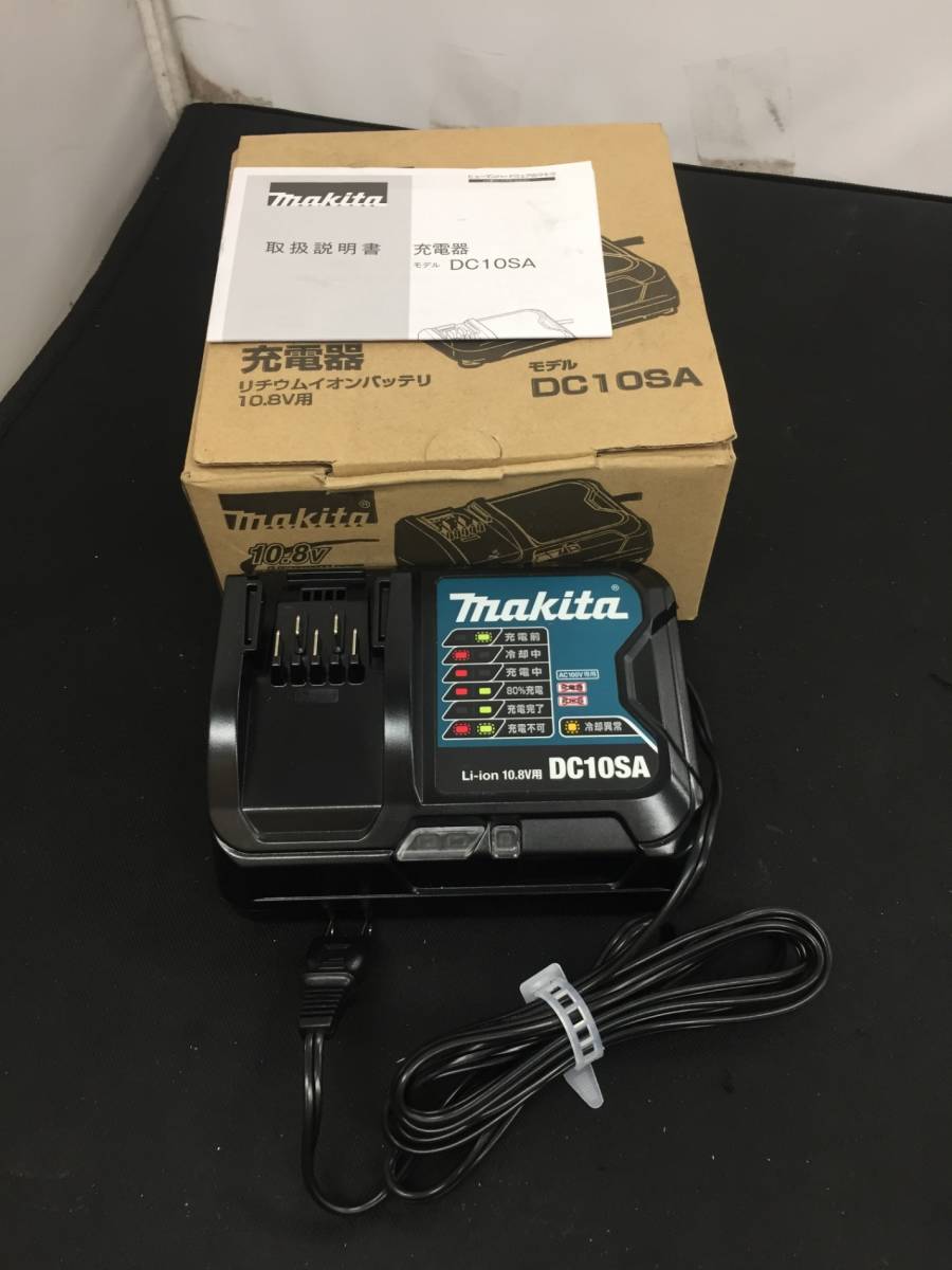 【中古品】makita(マキタ) 10.8v用スライド式充電器 DC10SA /ITZW4JHZ7XY2_画像1