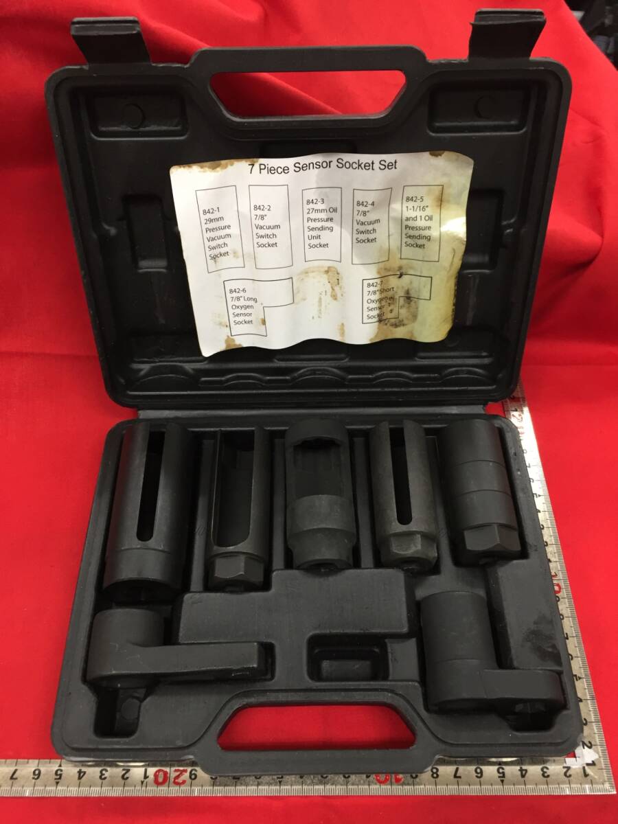 【中古品】■レターパック発送■MAC TOOLS マックツールズ 7ピース センサーソケット セット HT842　　/IT3NDOTQKDQO_画像1