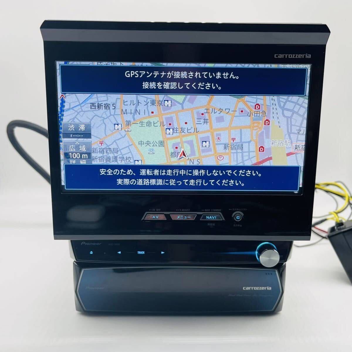 超希少！【最新2022地図版】カロッツェリアAVIC-VH09cs オービス最新版！新品付属品付き！Bluetooth フルセグ　ZH09 ZH99_画像4