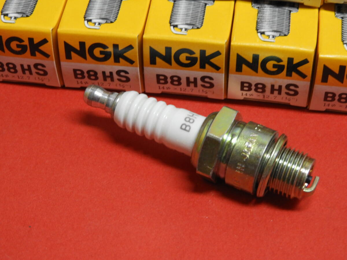 NGK B8HS Mach 750SS SS500H2 NGK spark-plug B8HS 10ps.@ postage 370 jpy 