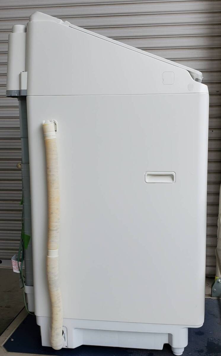【Y654】直接引取歓迎/日立/HITACHI/BW-DX100F/縦型/洗濯乾燥機/2020年製/ビートウォッシュ/洗濯10kg/乾燥5.5kg/ホワイト/動作確認済_画像5