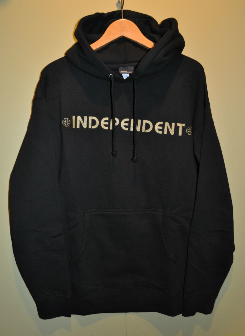 新品 INDEPENDENT インディペンデント フード スウェットシャツ SIZE M _画像1