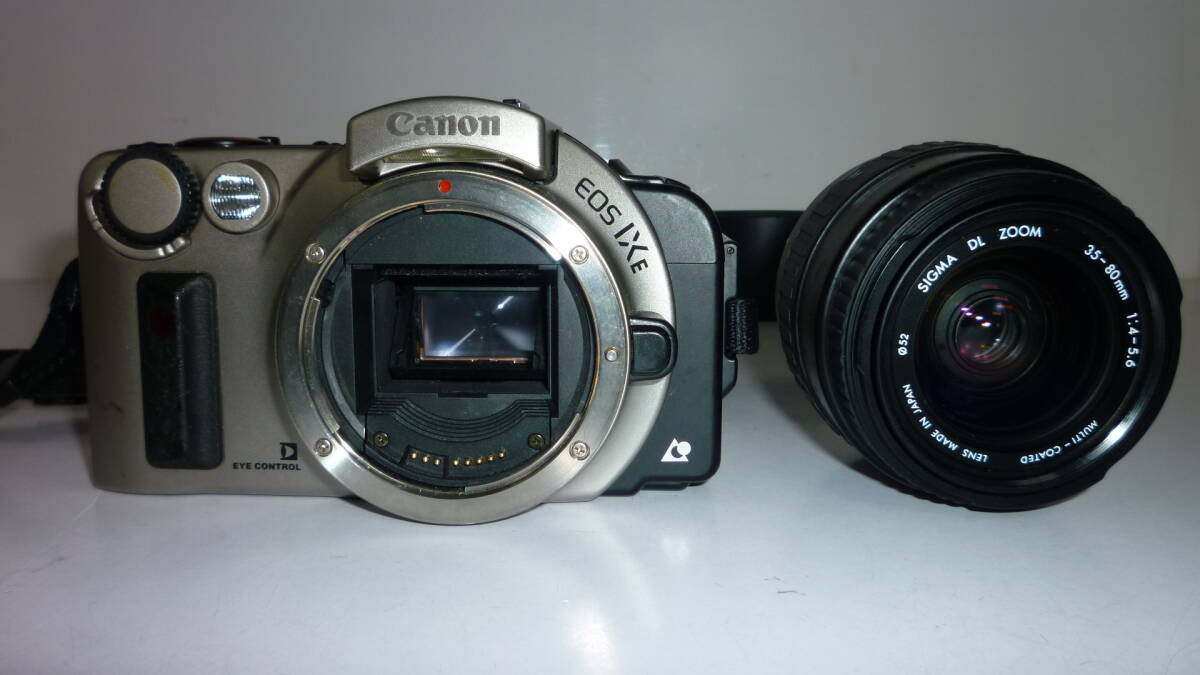 60226-7　ジャンク　Canon　EOS　IXE　キャノン　+　SIGMA　DL　ZOOM　35-80mm　1:4-5.6　Φ52　シグマ_画像7