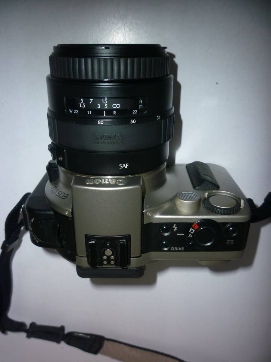 60226-7　ジャンク　Canon　EOS　IXE　キャノン　+　SIGMA　DL　ZOOM　35-80mm　1:4-5.6　Φ52　シグマ_画像5