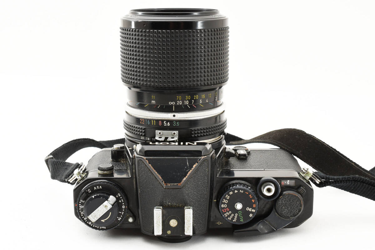ジャンク品 Nikon FE 一眼レフ フィルムカメラ & Nikon Zoom-NIKKOR 43～86mm 1:3.5 レンズ付き_画像9