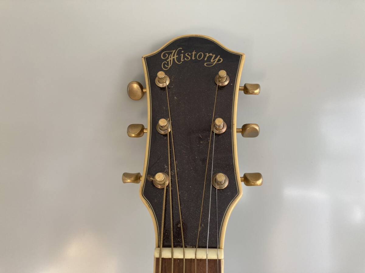 [3-65]ヒストリー Histoty エレキアコースティックギター HEAC-TBKジャンクの画像3