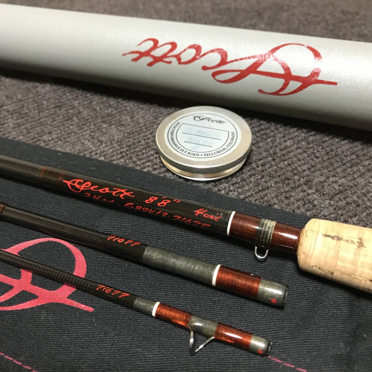 Yahoo!オークション - スコット G884-3 / 8ft 8in #4 3PC US仕様 Yahoo!オークション - スコット G884-3 / 8ft 8in #4 3PC US仕様