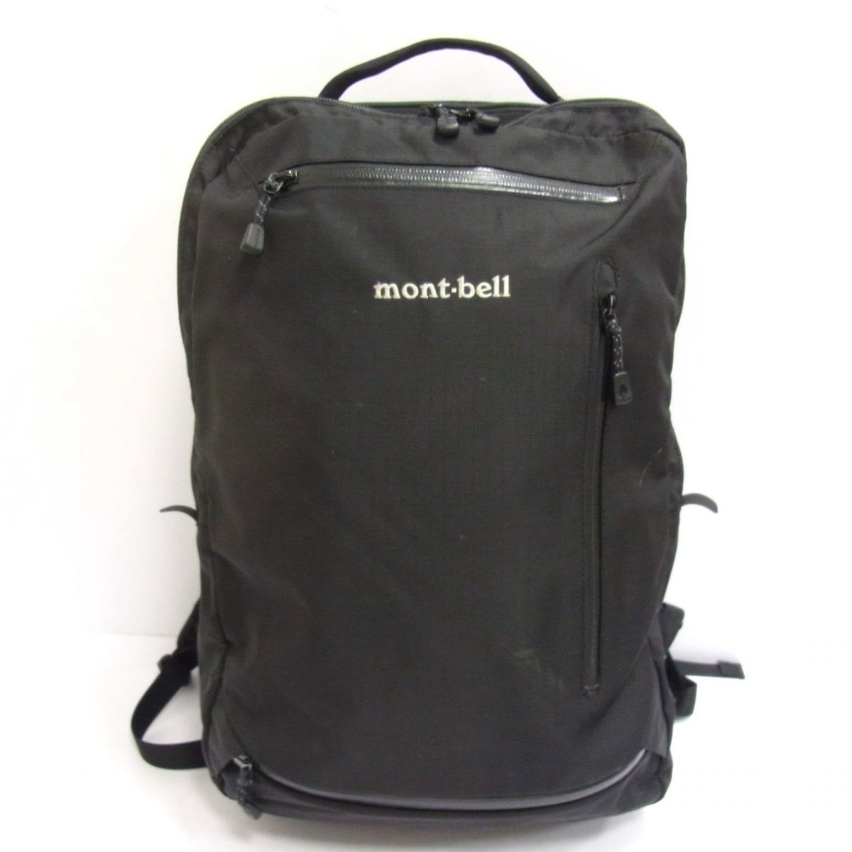 ☆mont-bell モンベル ユティリティーデイパック バックパック ブラック アウトドア メンズ リュック 1円スタートの画像2