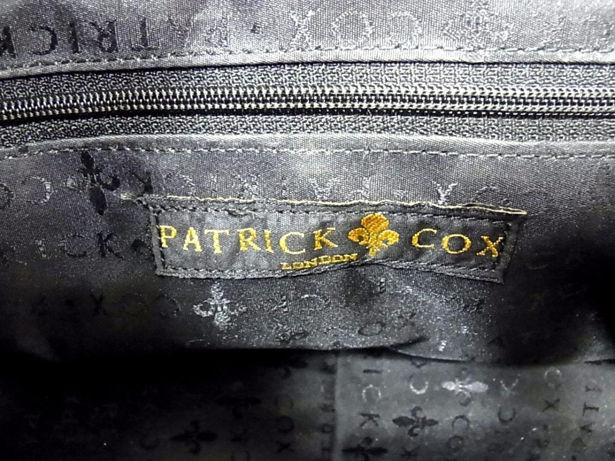 ■PATRICK COX パトリックコックス クロコ型押し ハンドバッグ レディース 1円スタート_画像4