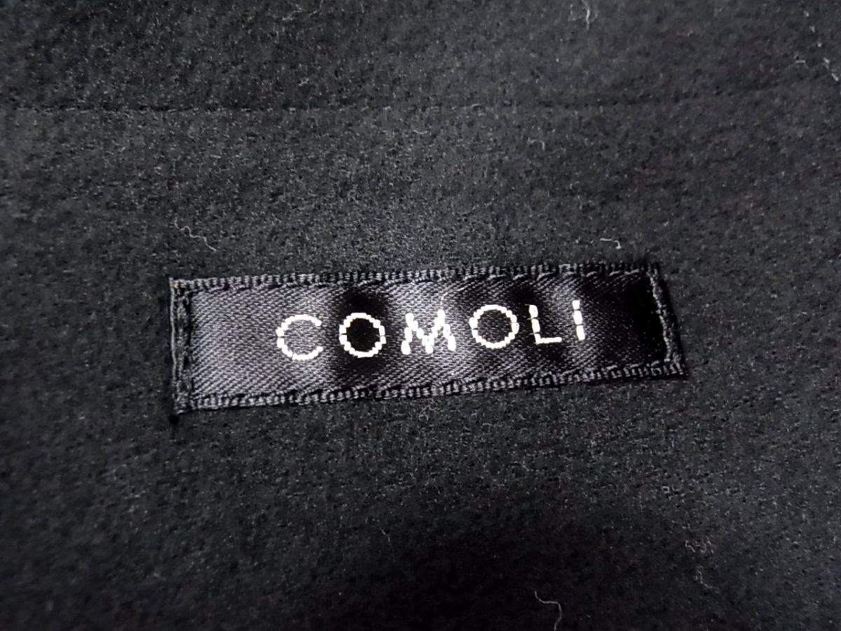 新品 20AW 定価46,200円◇COMOLI モールスキンジャケット S03-01005 ブラック コモリ メンズ リラックス感 シルエット_画像6