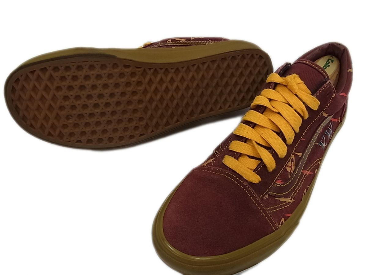 ◇Vans Old Skool×Vivienne WestWood ANGLOMANI スニーカー 総柄 ヴァンズオールドスクール×ヴィヴィアンウエストウッド アングロマニア_画像6