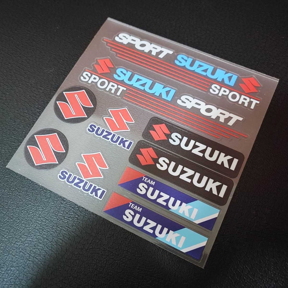  Suzuki SPORT sticker 10P# Jimny Every Wagon Cross Be Wagon R stingray Alto Lapin Spacia Hustler Swift 