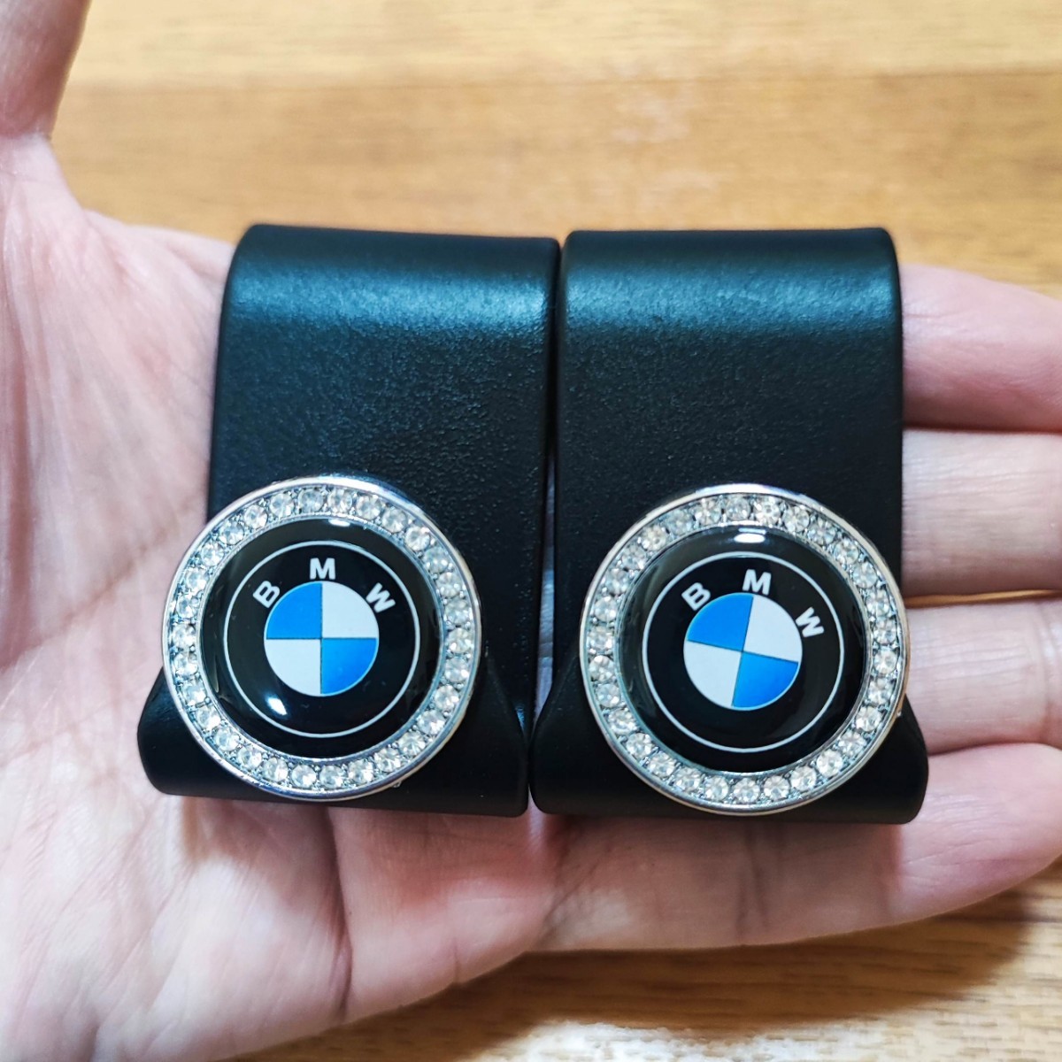 BMW スワロフスキー ヘッドレストフック 2P■MPerformance MSport MPower E36 E39 E46 E60 E90 F10 F20 F30 x1x2x3x4x5x6x7x8 320 325_画像6