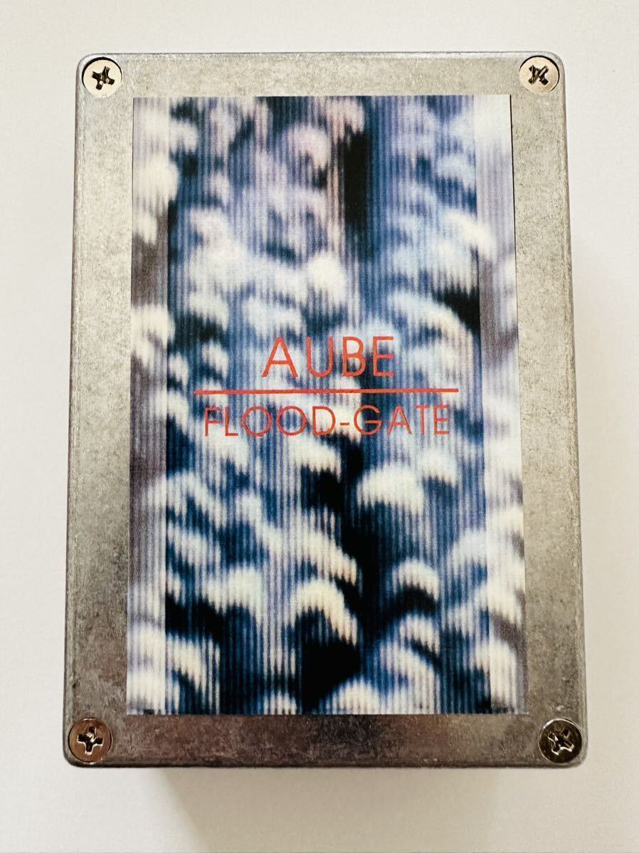 AUBE『FLOOD-GATE』30本限定 Limited Metal Box エディション 自主 カセット ノイズ 京都 中嶋昭文 Vanilla Records ジャパノイズ MERZBOWの画像1