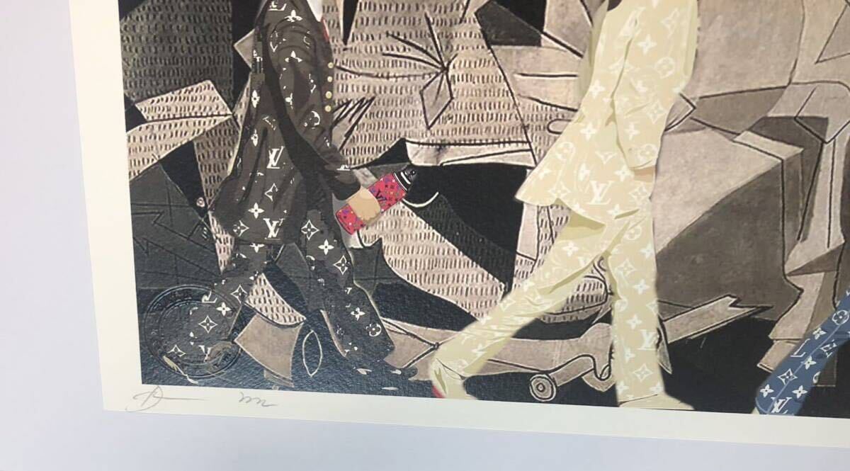 DEATH NYC アートポスター 世界限定100枚 ビートルズ アビーロード ポップアート ピカソ ゲルニカ Banksy アンディウォーホル 現代アート _画像3