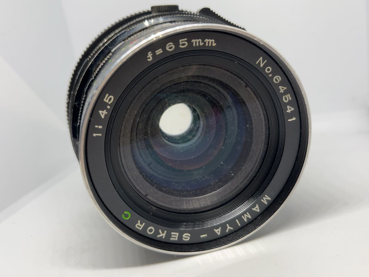 MAMIYA-SEKOR C 1:4.5 f=65mm 中判 カメラ レンズ マミヤ の画像6