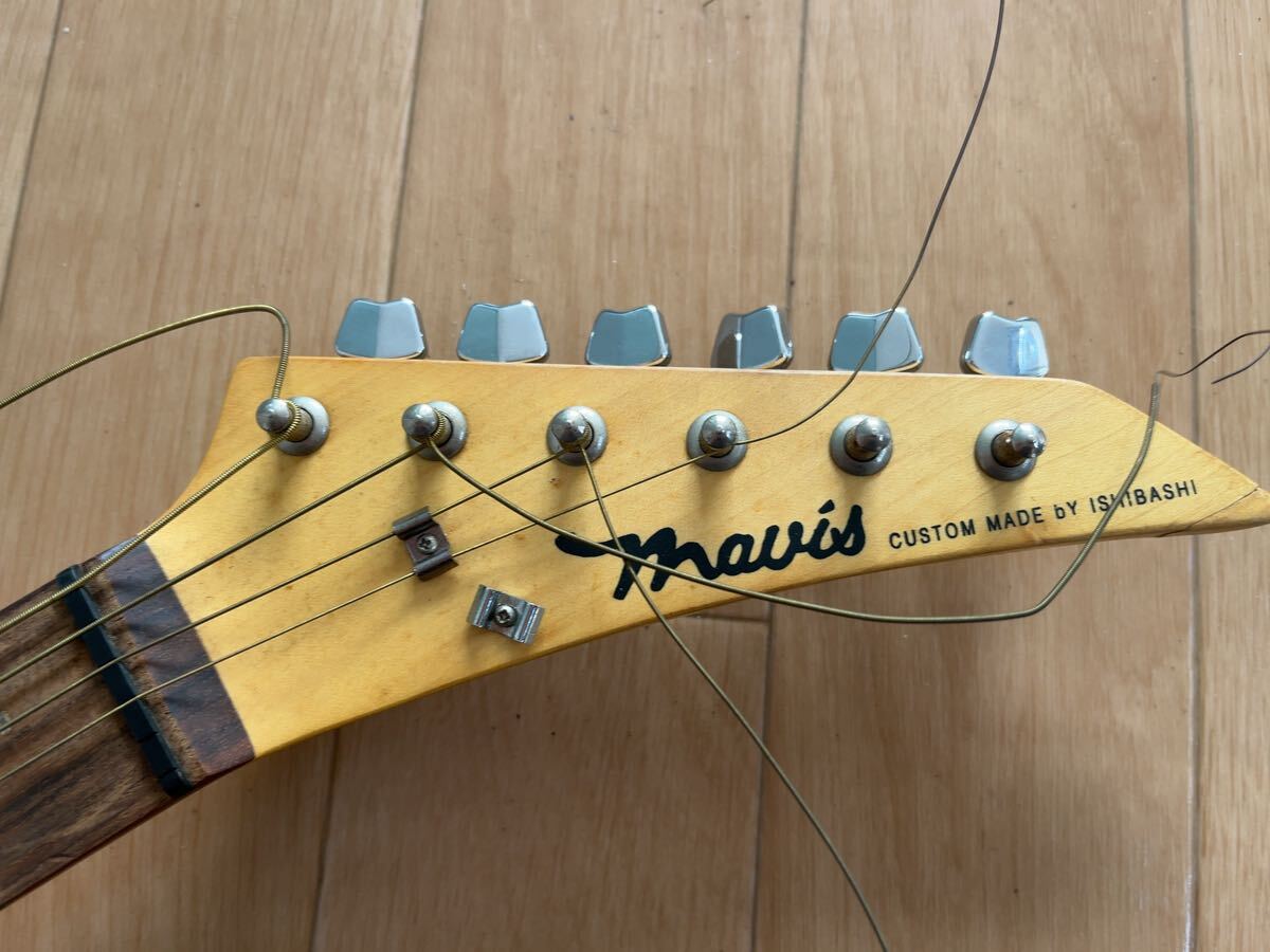 Mavis メイビス CUSTOM MADE BY ISHIBASHI エレキギター 弦楽器 ギターの画像4