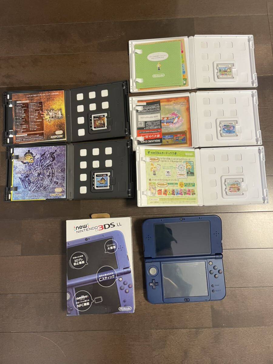 任天堂　3DS LL new NINTENDO ニンテンドー　ゲームSET 中古_画像2