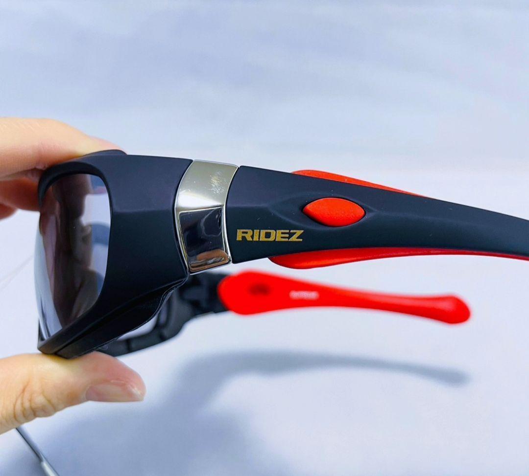 【新品 未使用品】RIDEZ 偏光防風サングラス UV99% マットブラック/スモーク RS108 送料無料の画像5