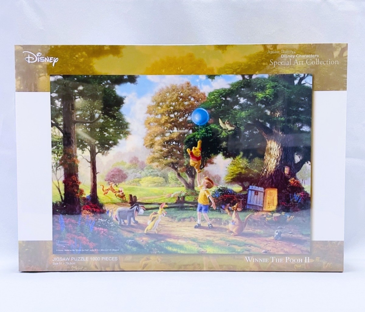 【新品 未開封品】ディズニー くまのプーさん「Winnie The Pooh Ⅱ」スペシャルアートコレクション ジグソーパズル 1000ピース 送料無料の画像1