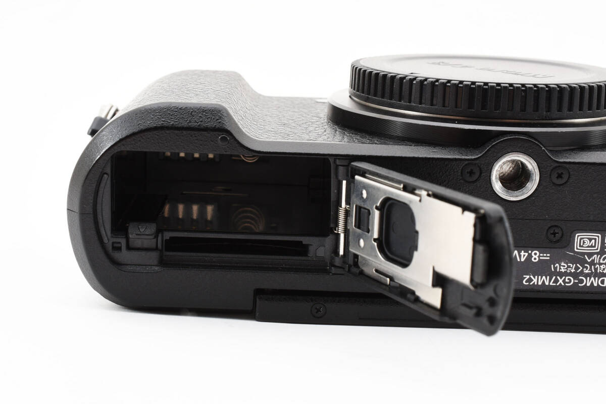Panasonic パナソニックLumix DMC-GX7MK2-K Body ボディ Black ブラック ミラーレス一眼カメラ (3787)_画像9