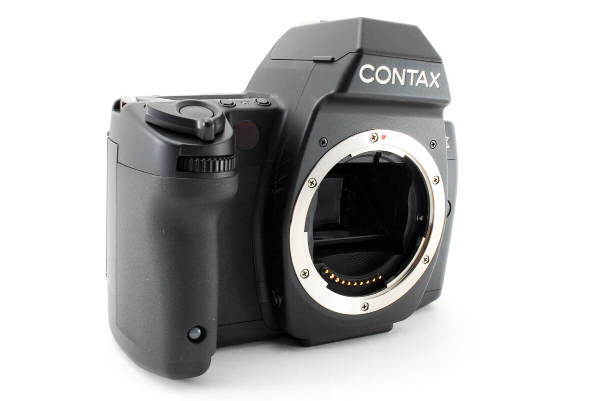 取扱説明書付 Contax コンタックス NX Black ブラック Body ボディ (1202)の画像4