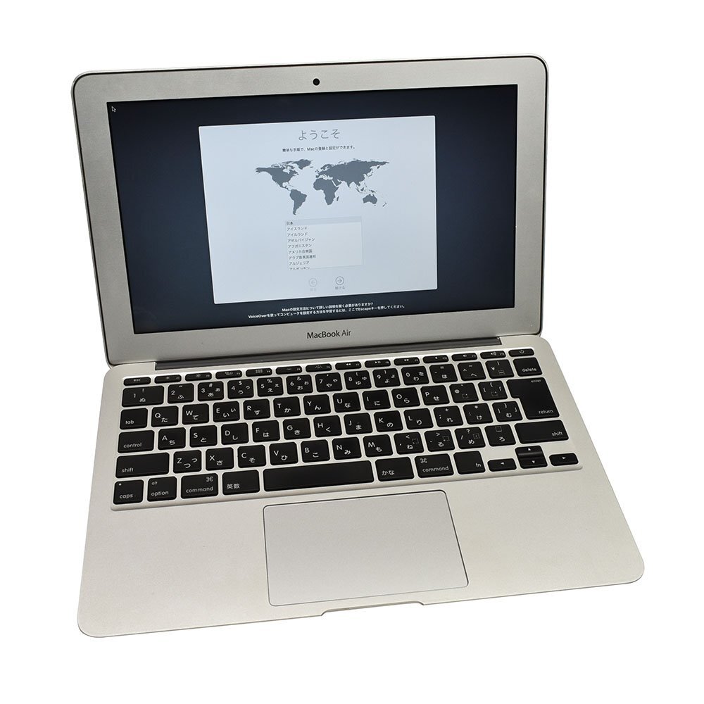 1円スタート MacBook Air 11 inch 2013 A1465 Core i5 1.3GHz 4GB SSD 128GB Intel HD Graphics 5000 1536 MB OS Mojave 1-4_画像1