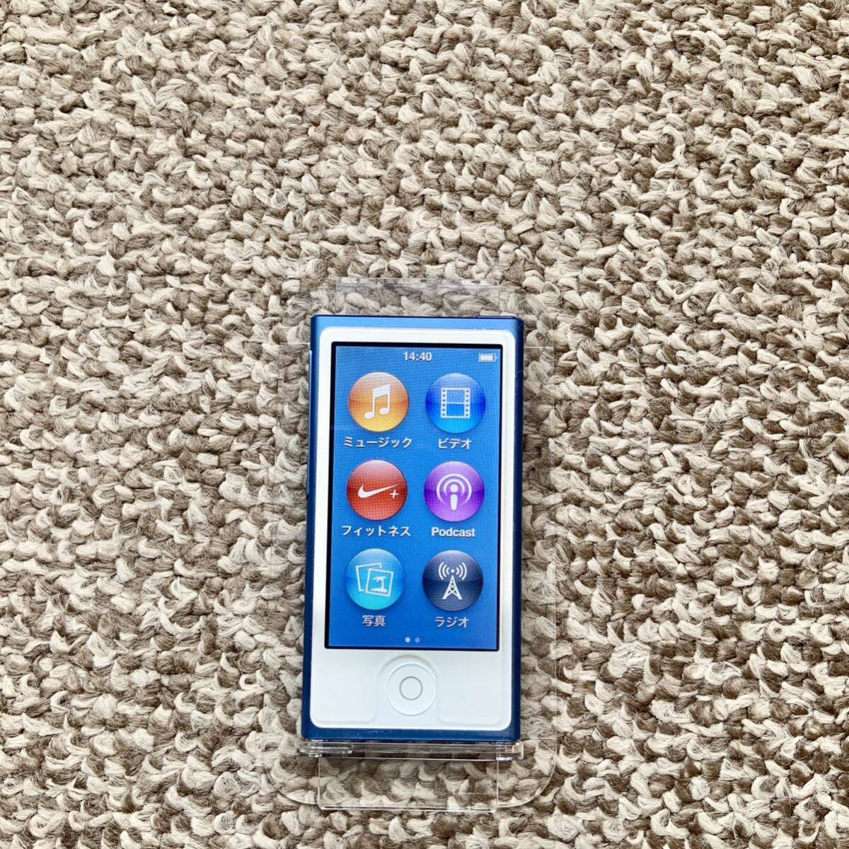 【送料無料】iPod nano 第7世代 16GB Apple アップル A1446 アイポッドナノ 本体_画像2