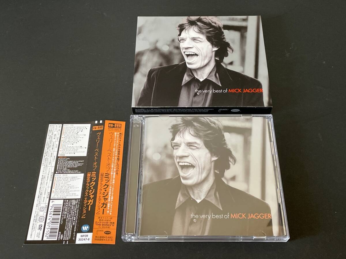 ♪国内・帯付　ヴェリー・ベスト・オブ・ミック・ジャガー「CD＋DVD」 ミック・ジャガー♪_画像3