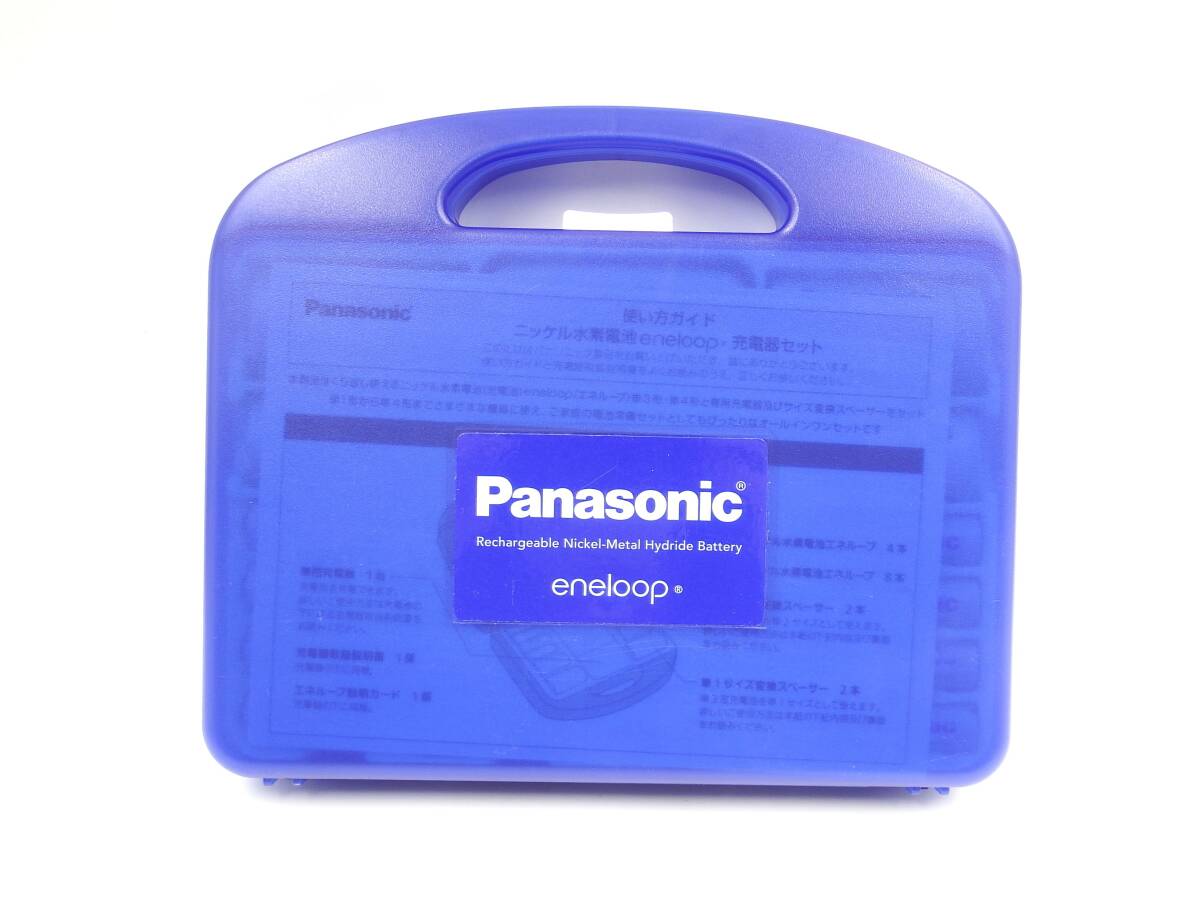 ◇Panasonic/パナソニック/ニッケル/水素電池/eneloop/充電器セット/K-KJ22MCC84/BQ-CC22/通電確認済み_画像5