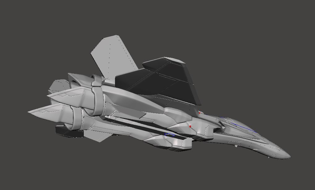 1/144 YF-24 エボリューション 3Dプリント EVOLUTION 未組立 宇宙船 宇宙戦闘機 Spacecraft Space Ship Space Fighter SF_画像5