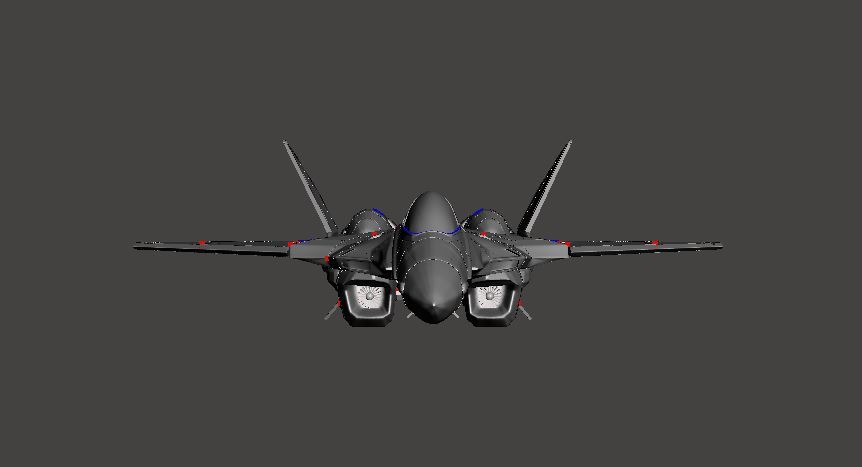 1/144 YF-24 エボリューション 3Dプリント EVOLUTION 未組立 宇宙船 宇宙戦闘機 Spacecraft Space Ship Space Fighter SF_画像9