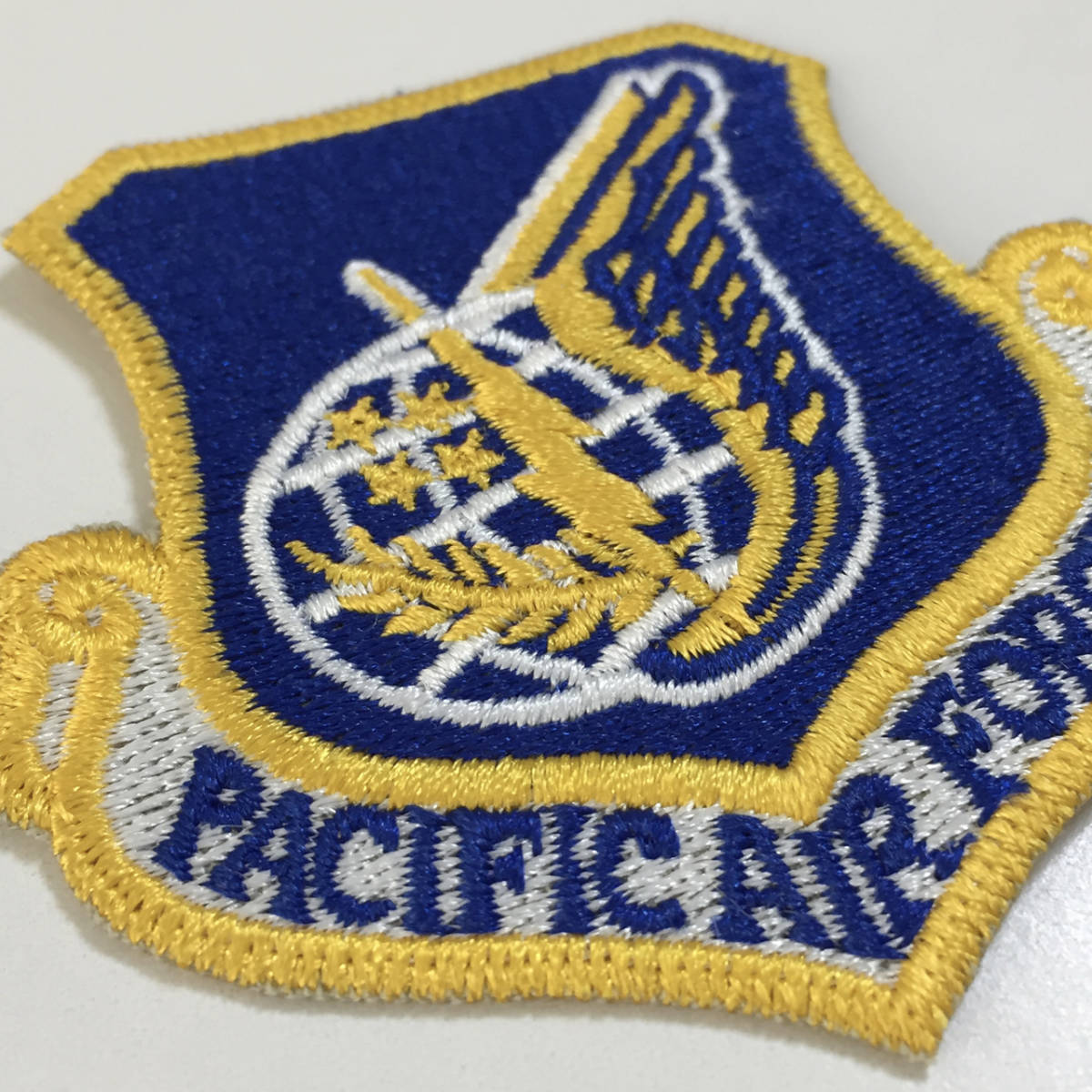 米軍実物デッド/ミリタリー/ワッペンUSAF Pacific Air Forces PACAF 太平洋空軍 アメリカ空軍 新品デッドストック未使用Deadstock_画像4