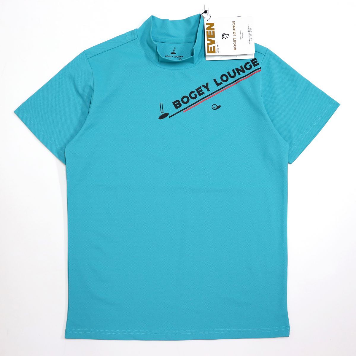 ●送料390円可能商品 ボギーラウンジ ゴルフ EVEN BOGEY LOUNGE GOLF 新品 メンズ 半袖 Tシャツ Lサイズ [3D10182BG-40-L]一 三 弐★QWER_画像2