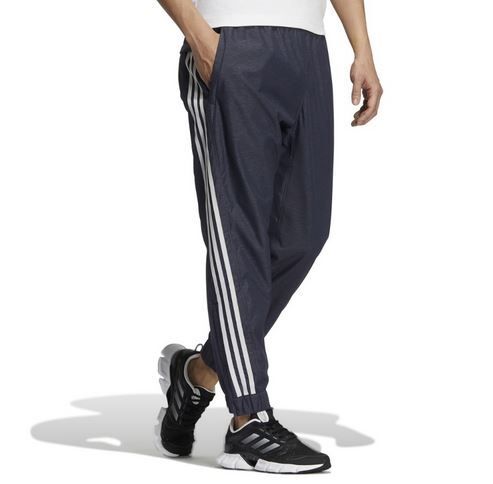 ★アディダス adidas 新品 メンズ 防風 丈夫 トレーニング ウインド ロングパンツ ボトムス 紺 [HM2719-S] 四 零★QWER★_画像3